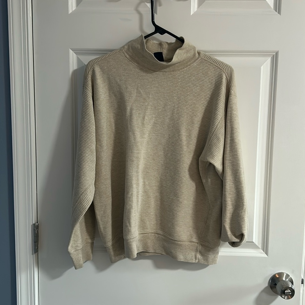 Lands End Mock Neck Shirt